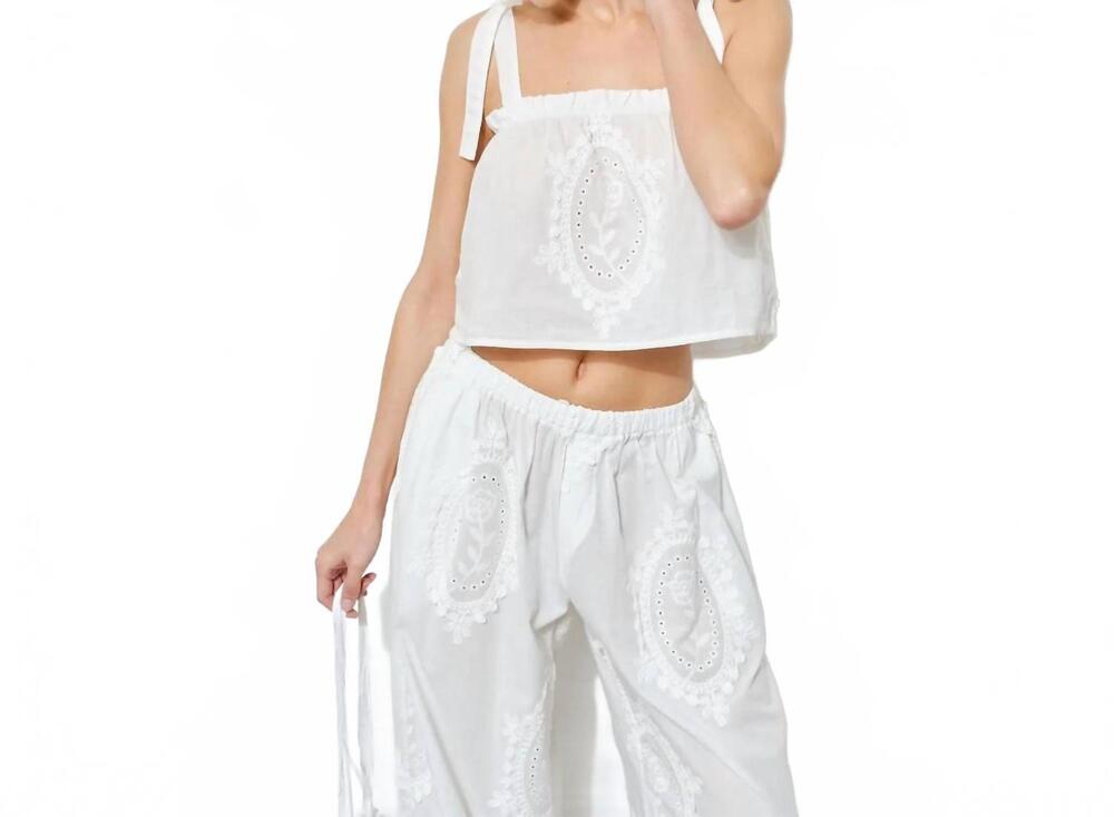 NEW LOUCIA maxine top in white